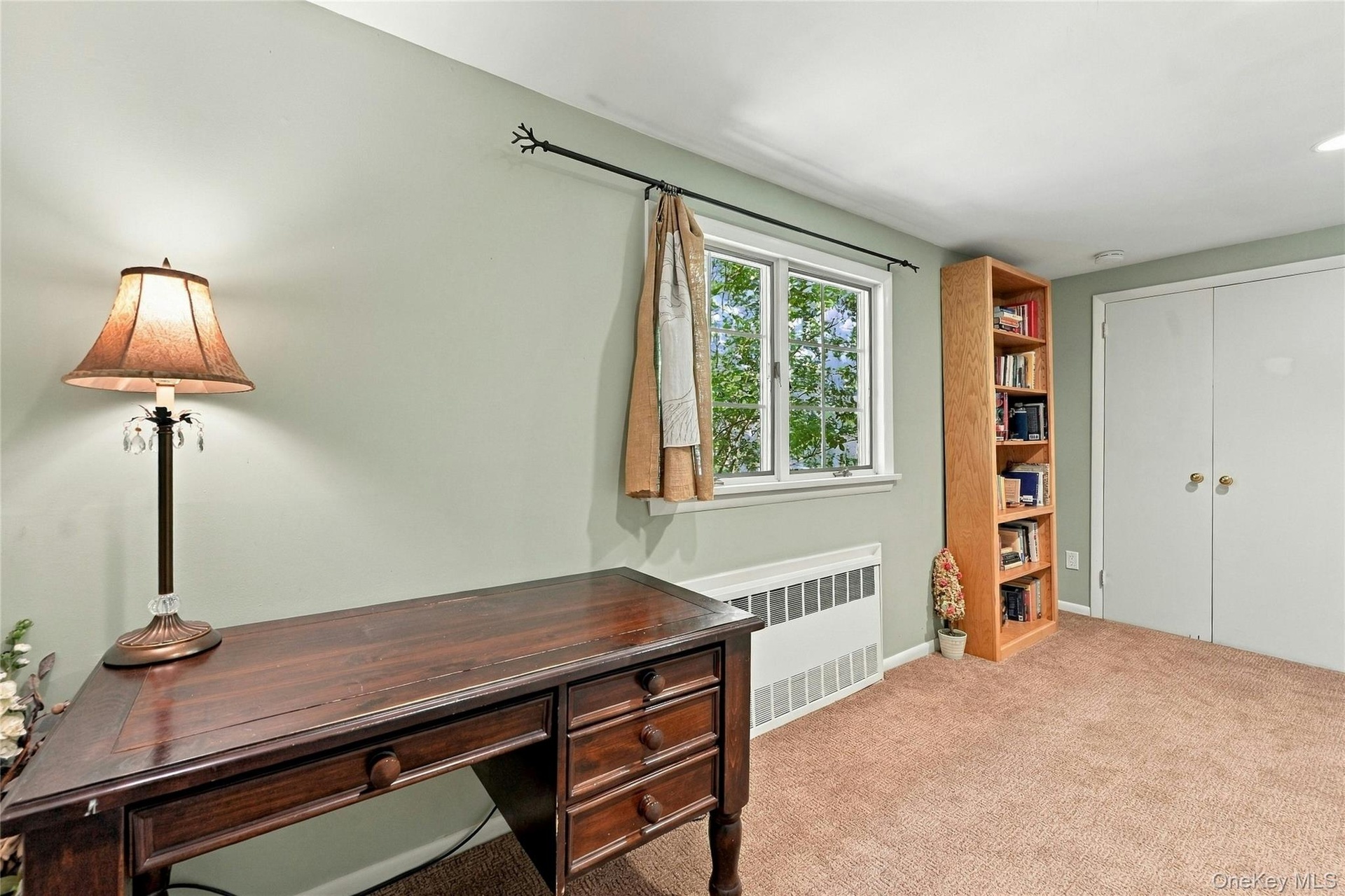 Upstairs Hallway used as home office