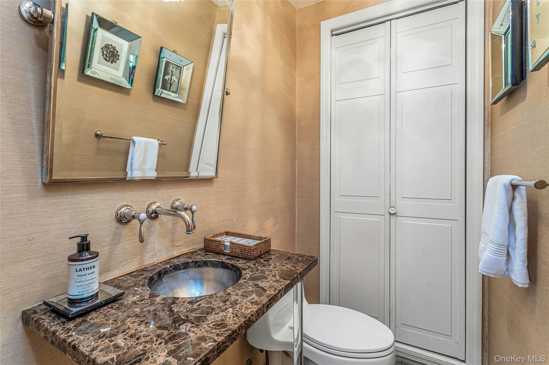 Powder bathroom