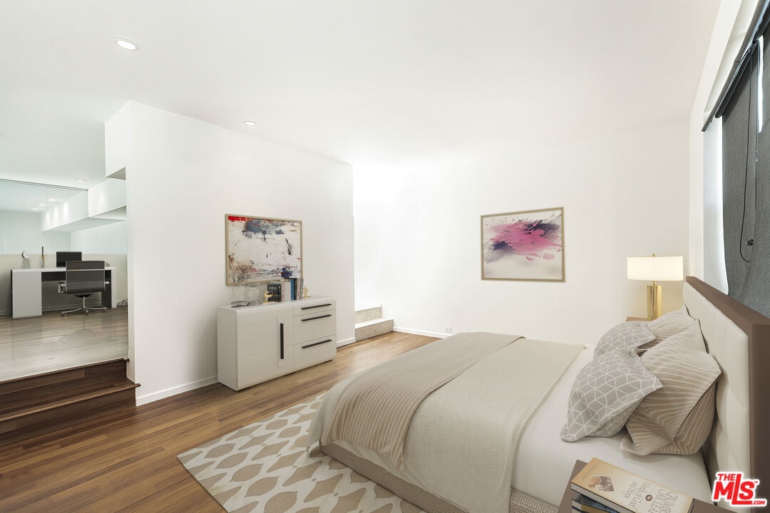 Virtually Staged Bedroom