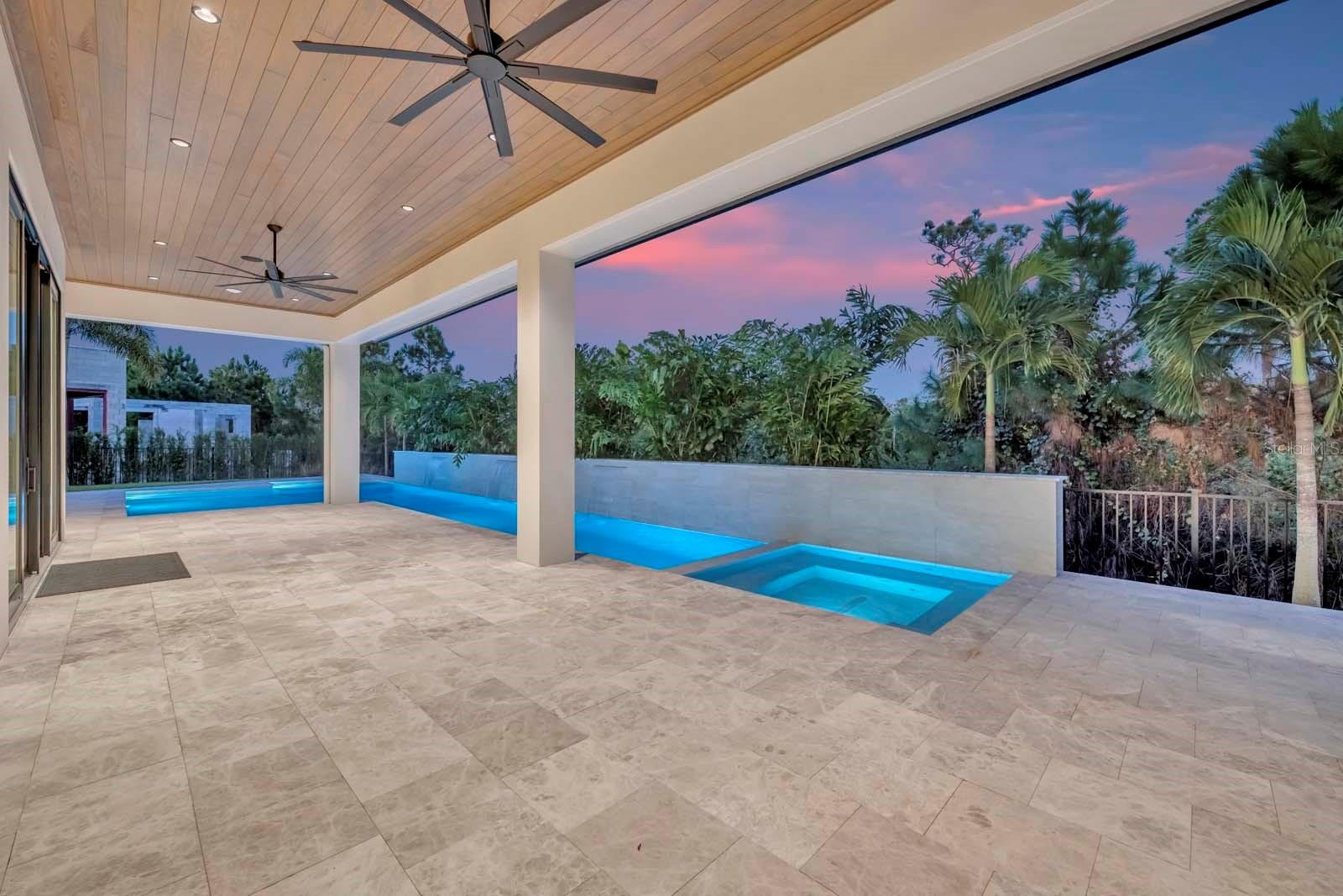 Full Patio Twilight
