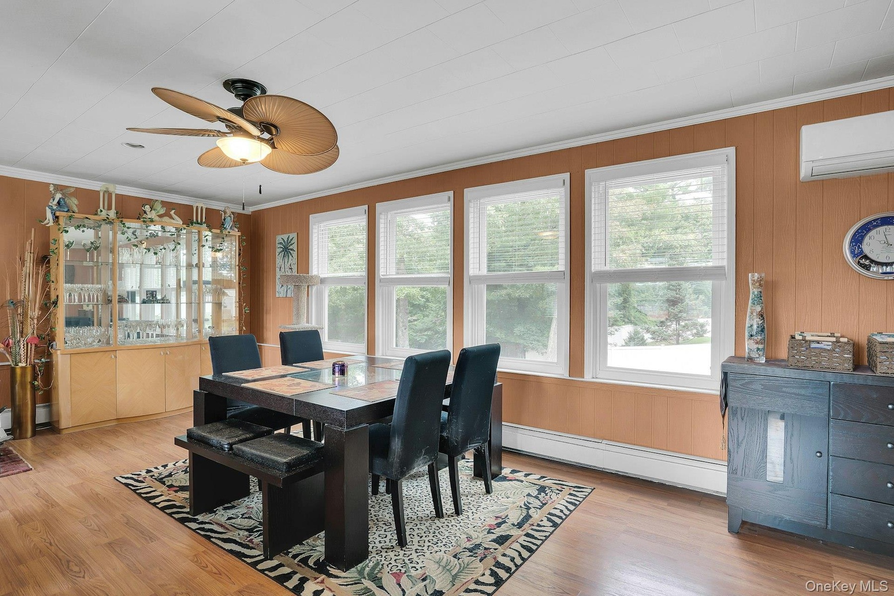 Ample Space for Dining and you can even have a larger table there.