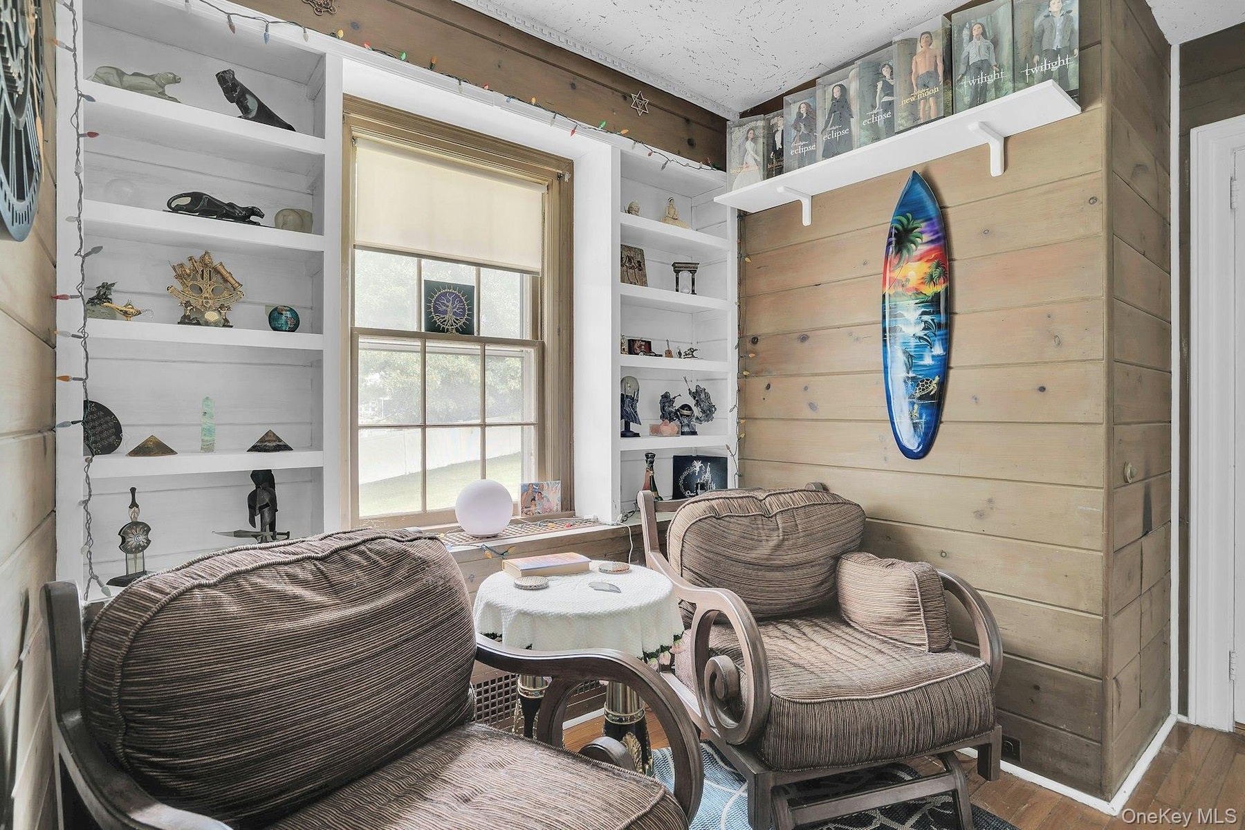 Access to the kitchen, the great room and the basement.