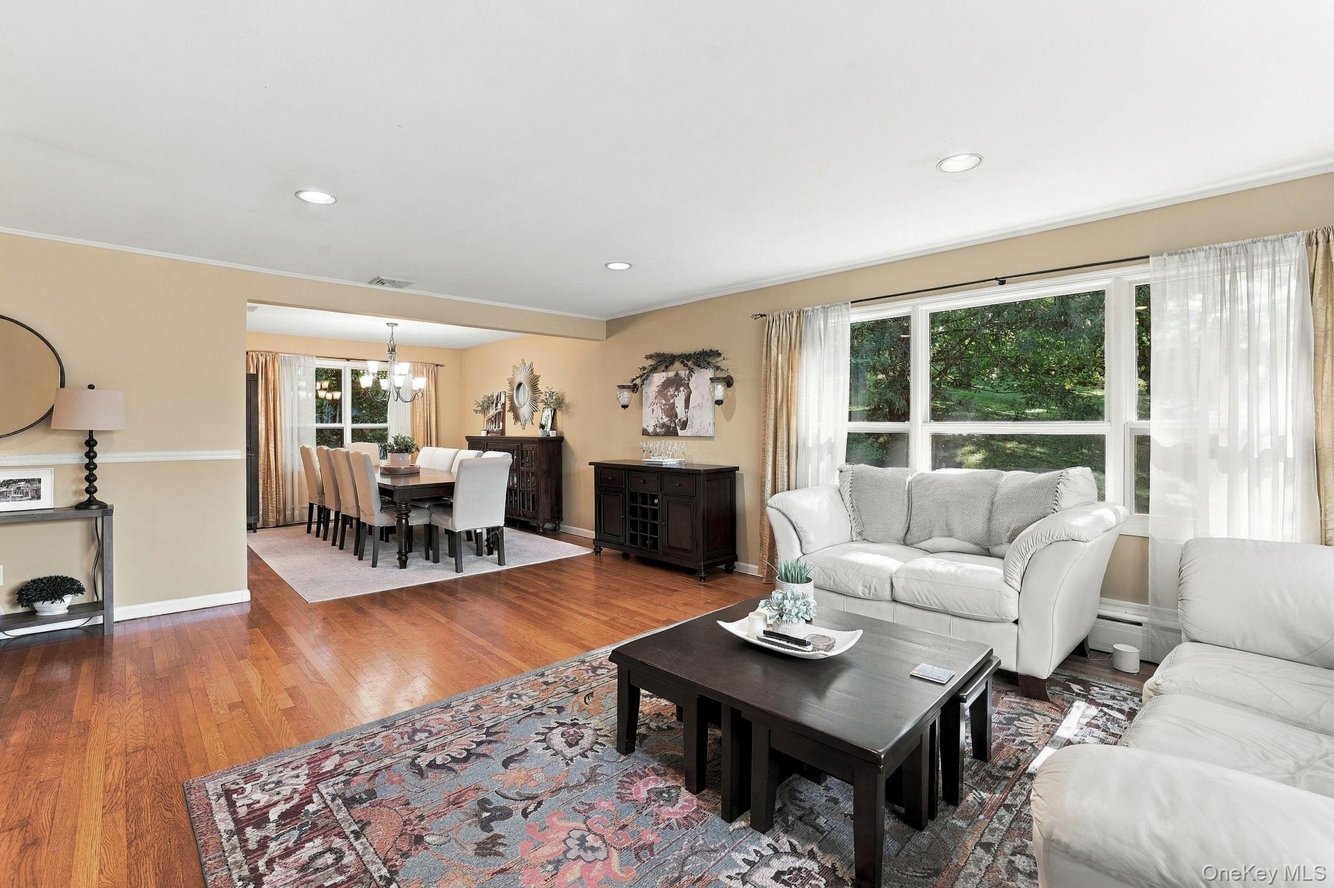 Gleaming Hardwood Floors