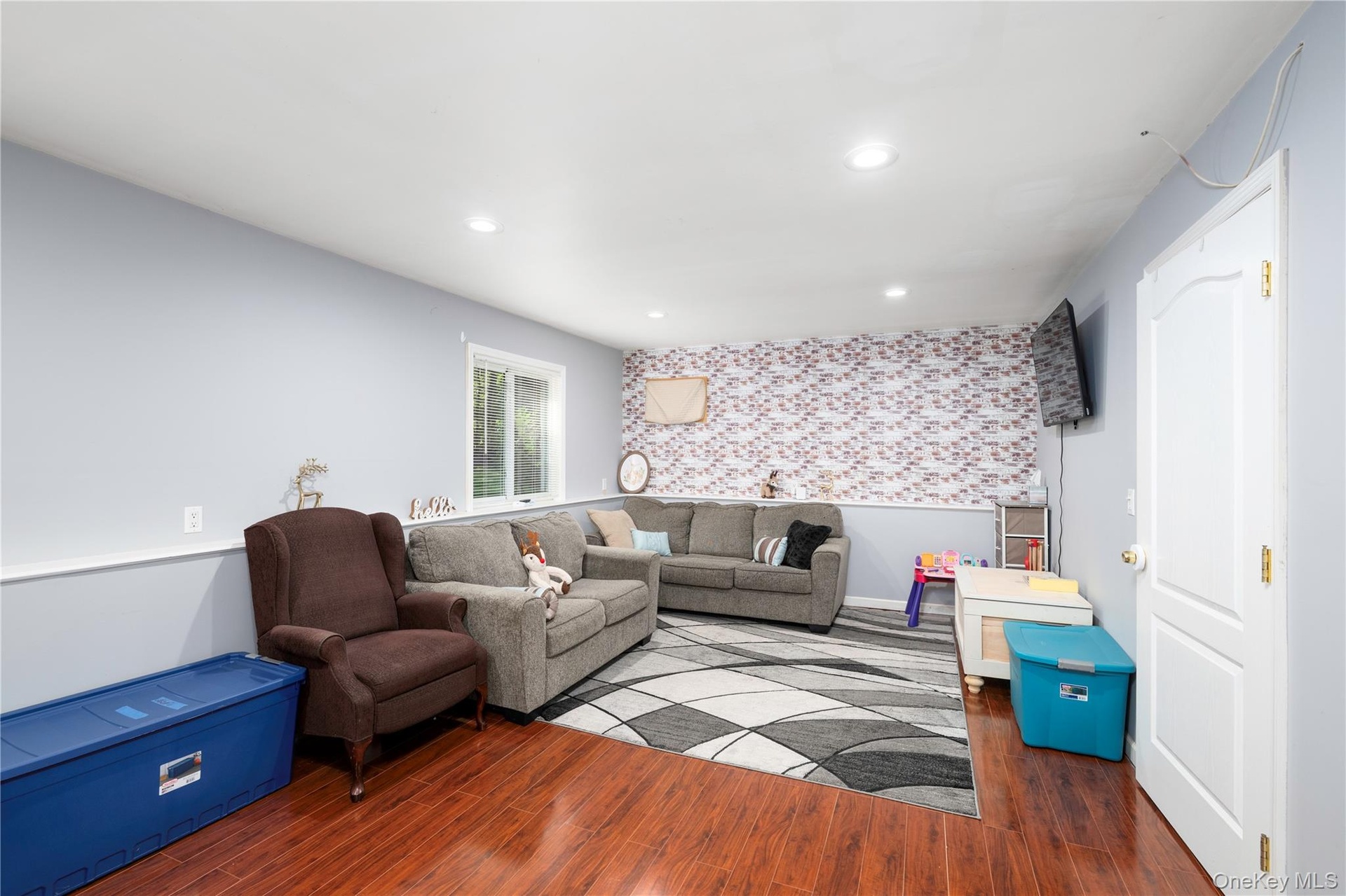 Rec Room on lower level.