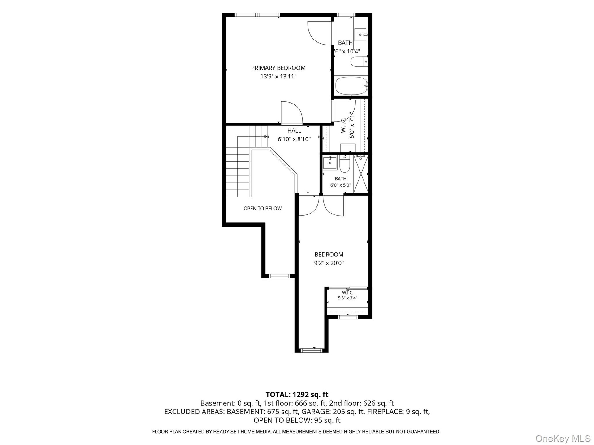 Upper Level Floor Plan