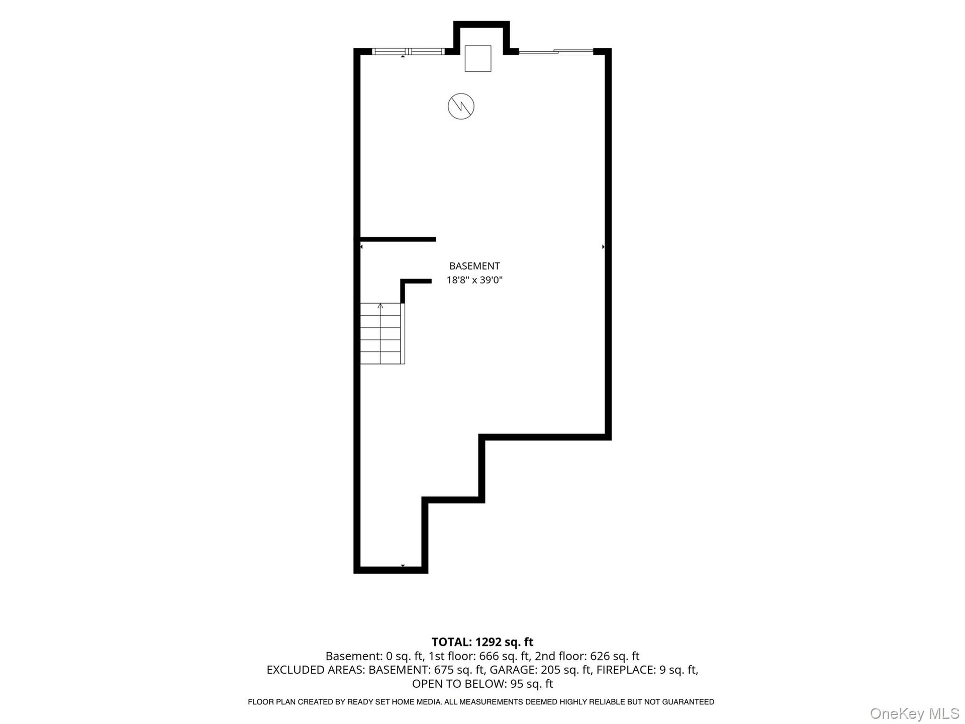 Lower Level / Basement Floor Plan