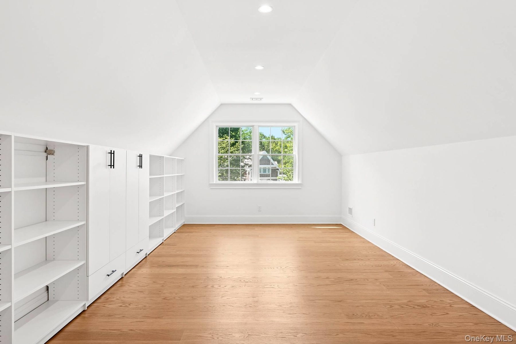 Upstairs closet