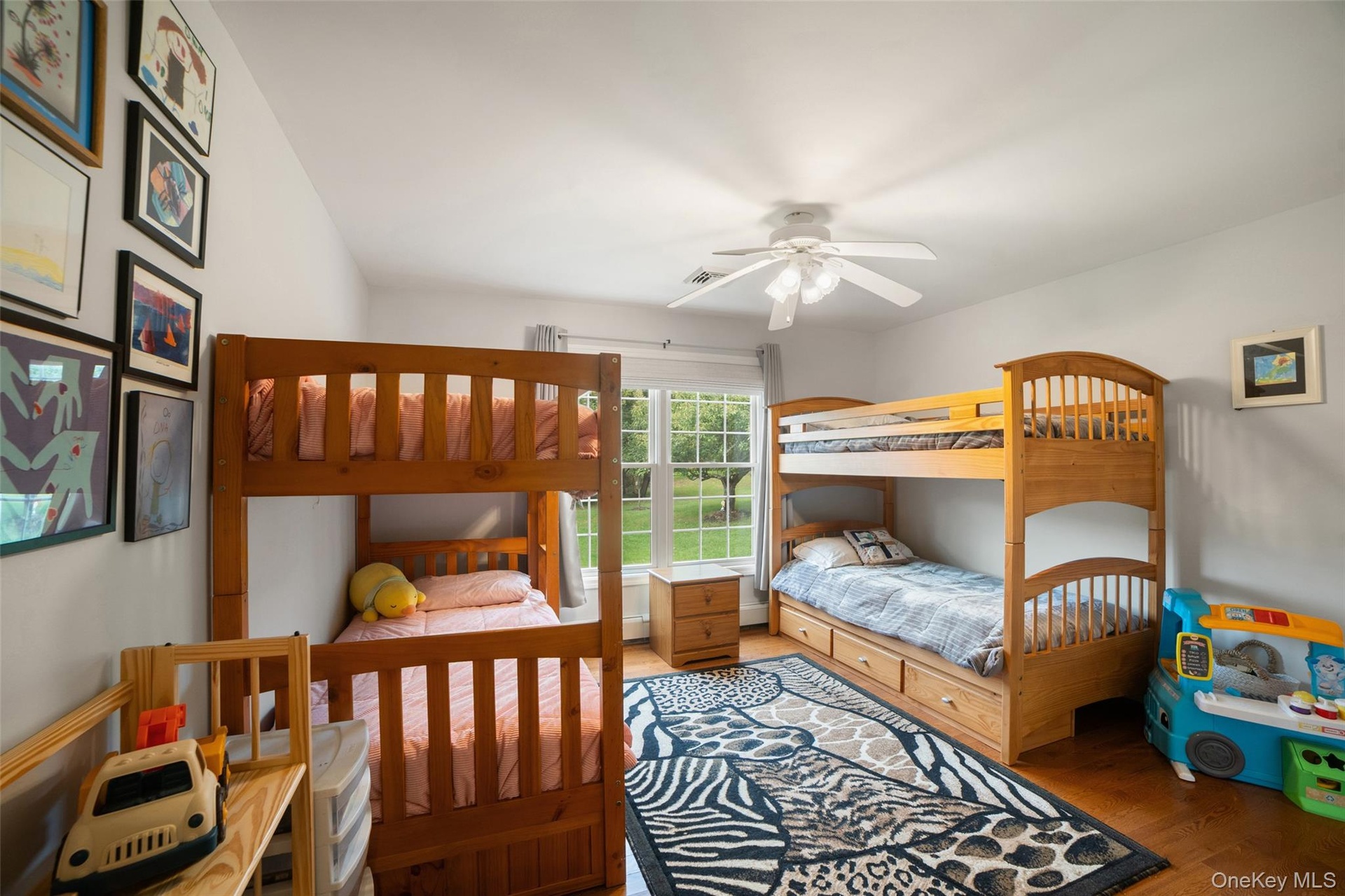 2nd bedroom with large window
