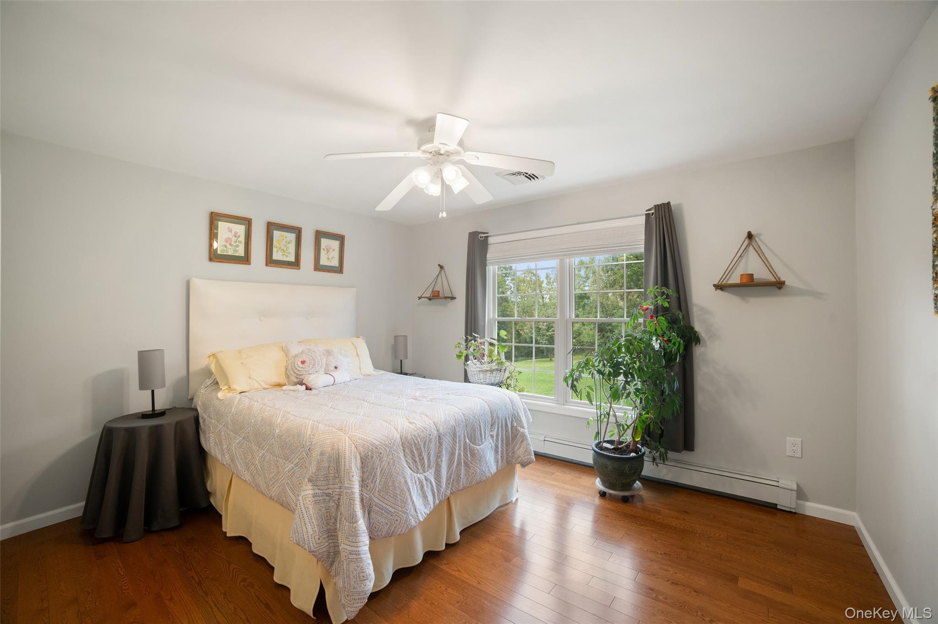 Bright and airy bedroom