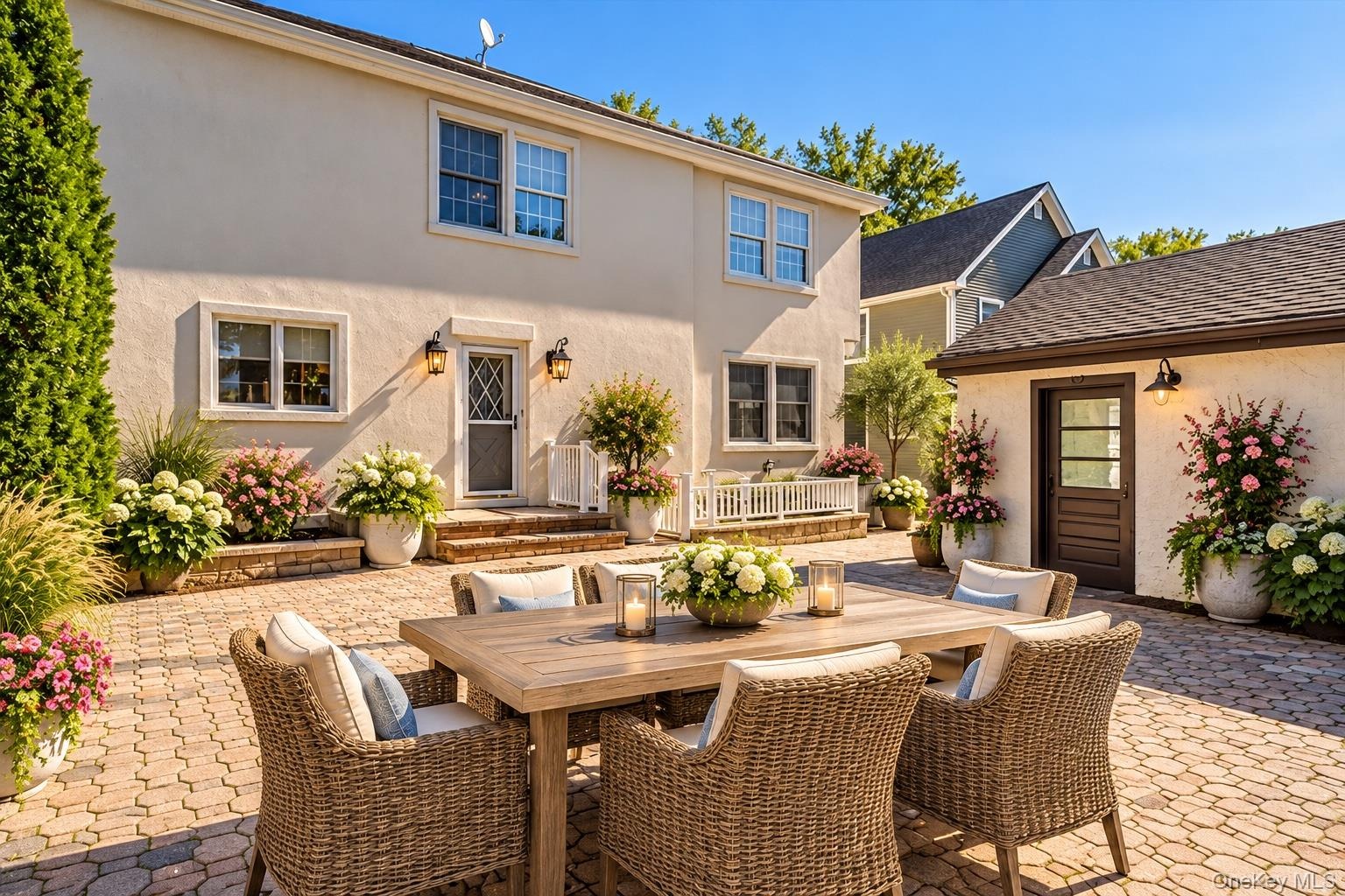 Virtually Staged Back yard