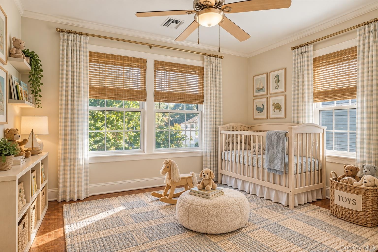Virtually Staged Bedroom