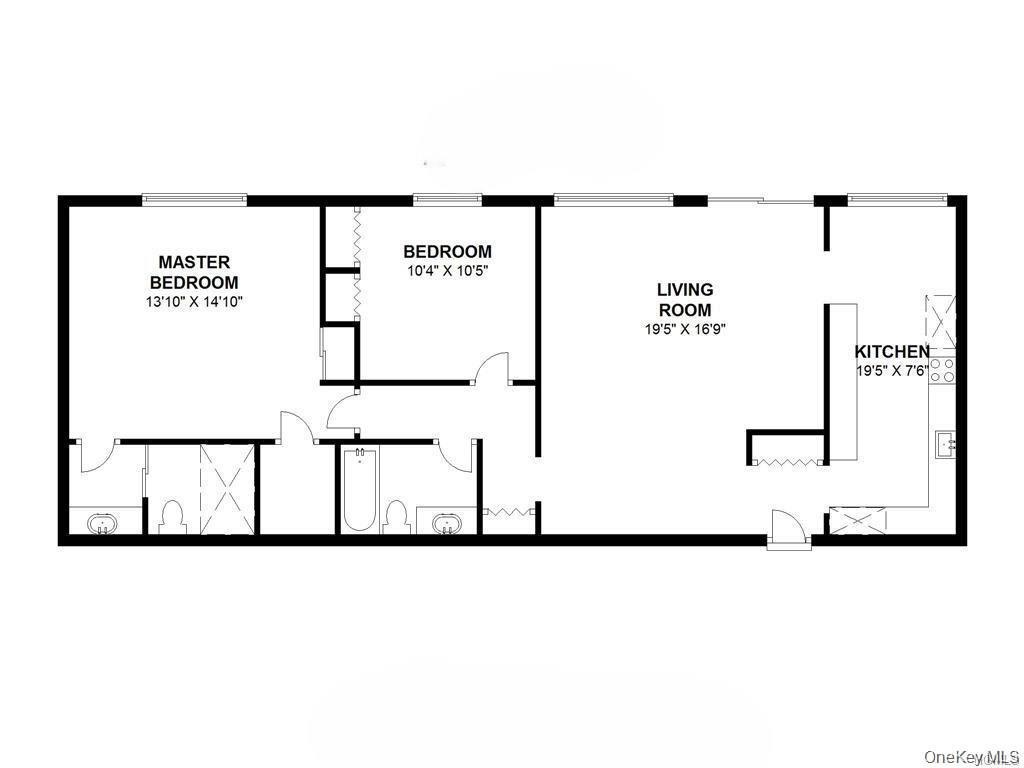 Spacious 1,230 sf of Space!