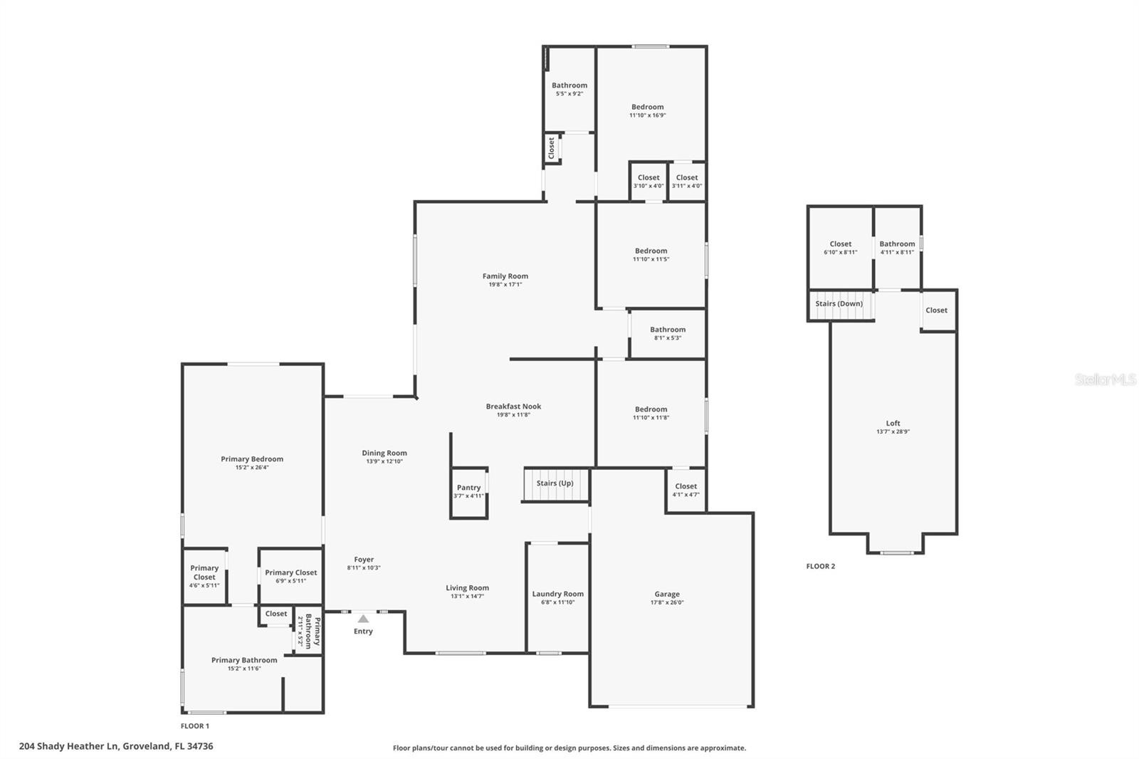 Both floors combined