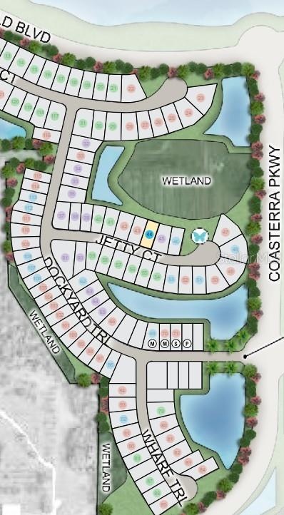 Palms at Coasterra Sitemap