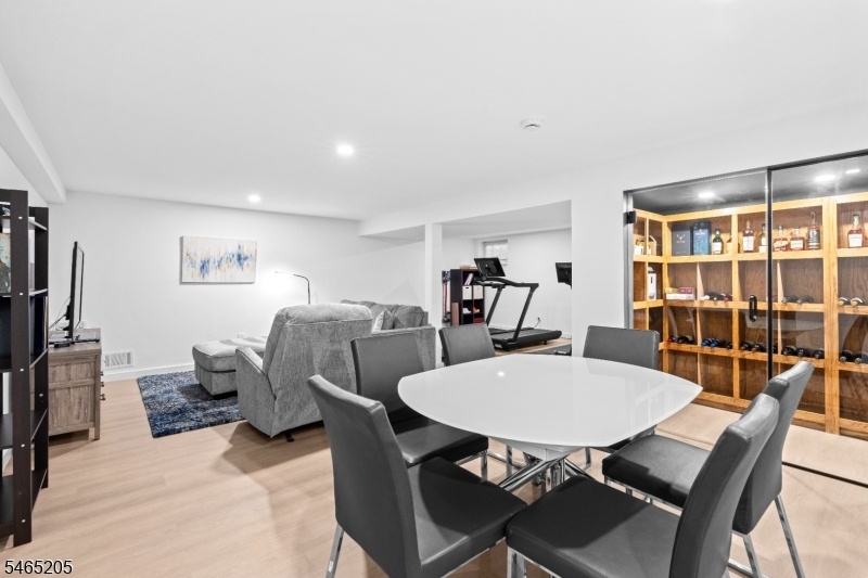 Finished Basement Wine Cellar