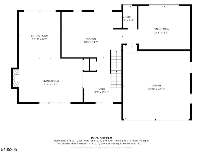 Main-Level Floor Plan
