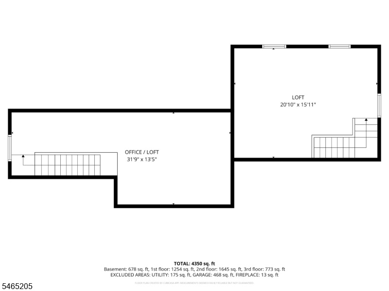 Loft/BR5 Floor Plan