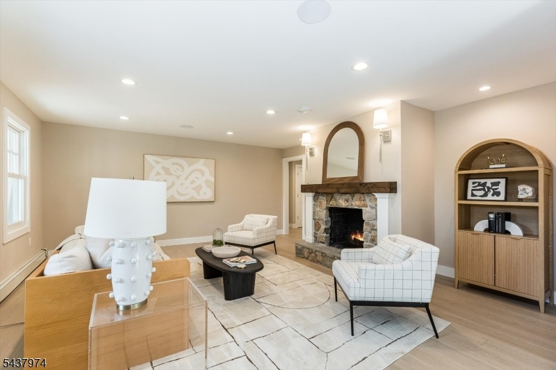 Liv Room w/ Fireplace