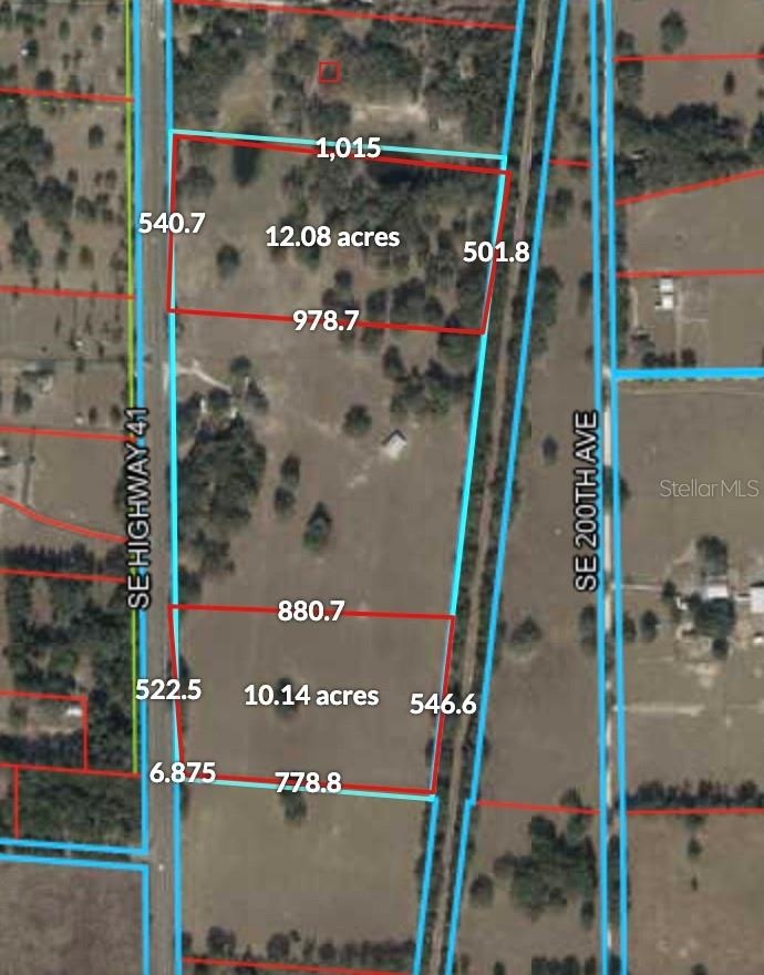 Showing location of 2 parcels available.