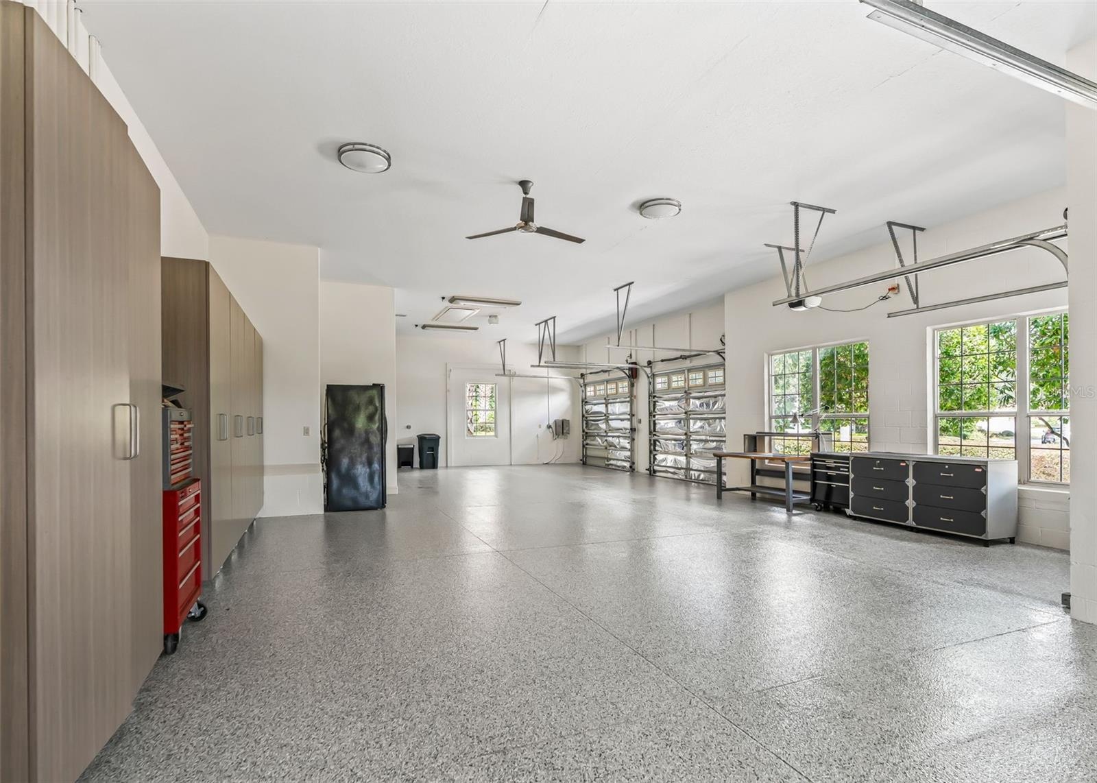4 Car Plus Golf Cart Garage w/Custom Storage