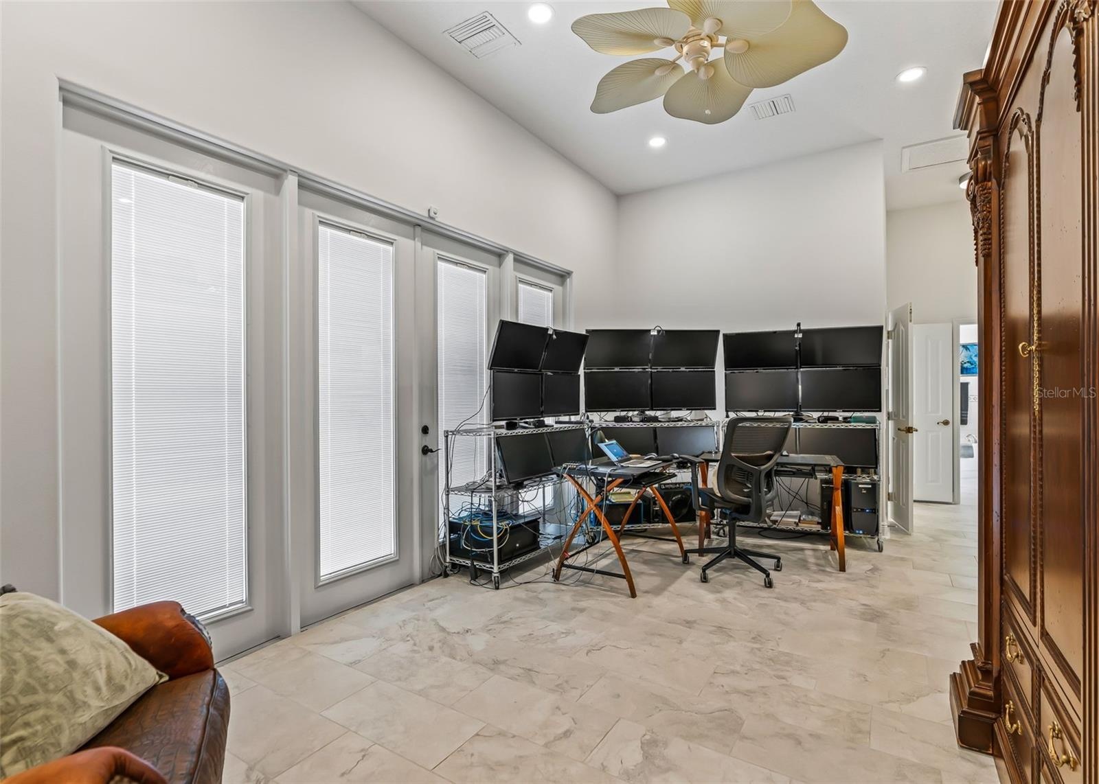 Large Bedroom in Guest House with Large Walk-In Closet