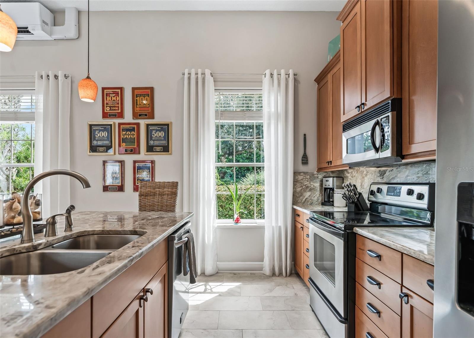 Premium Granite and Stainless Appliance Package