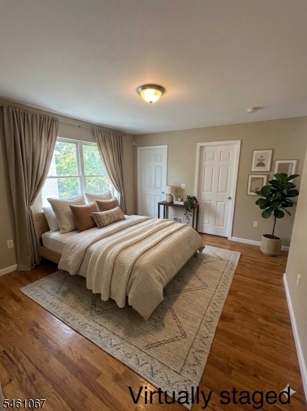Primary Bedroom Staged