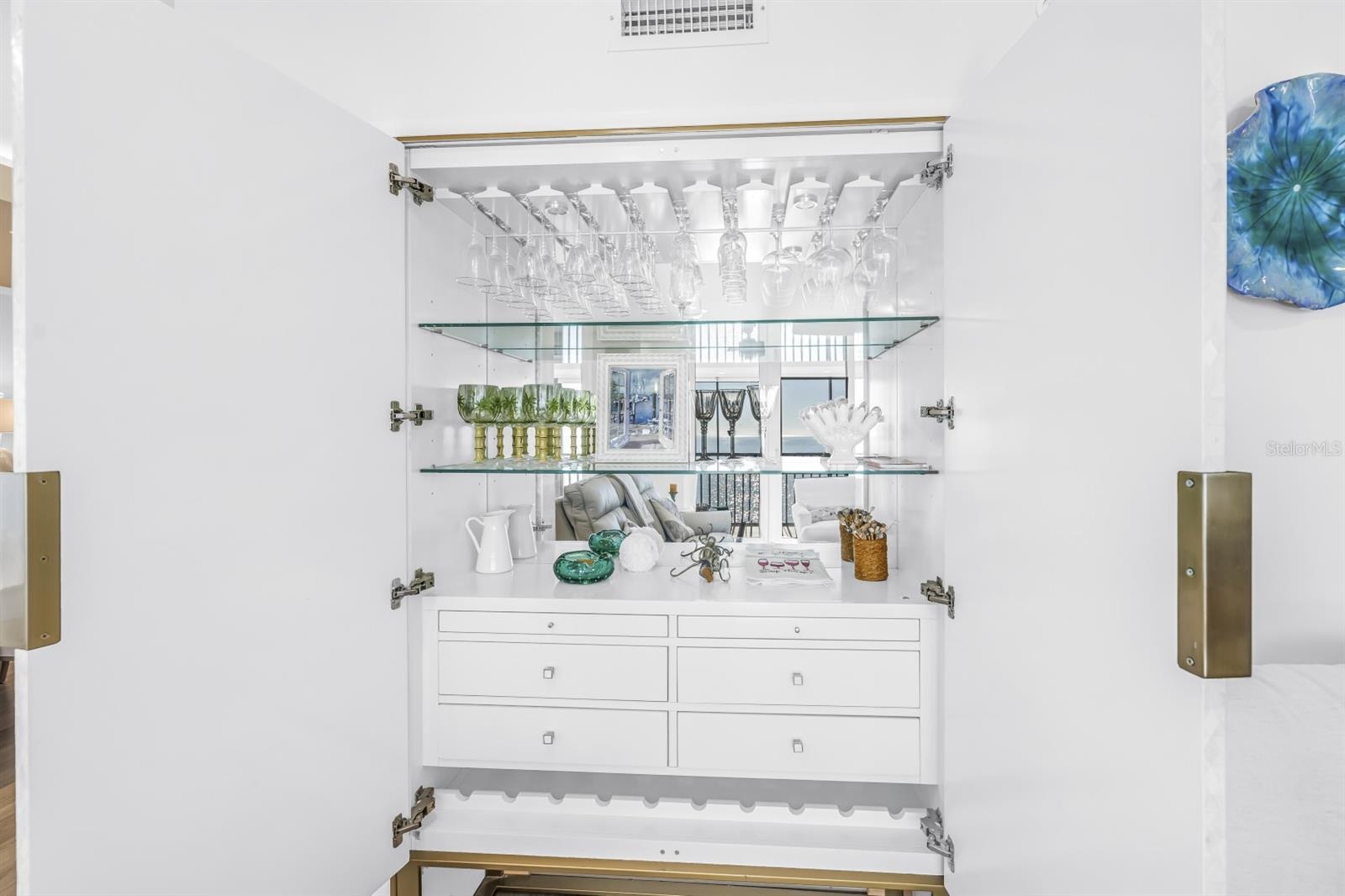 Custom Bar Cabinet