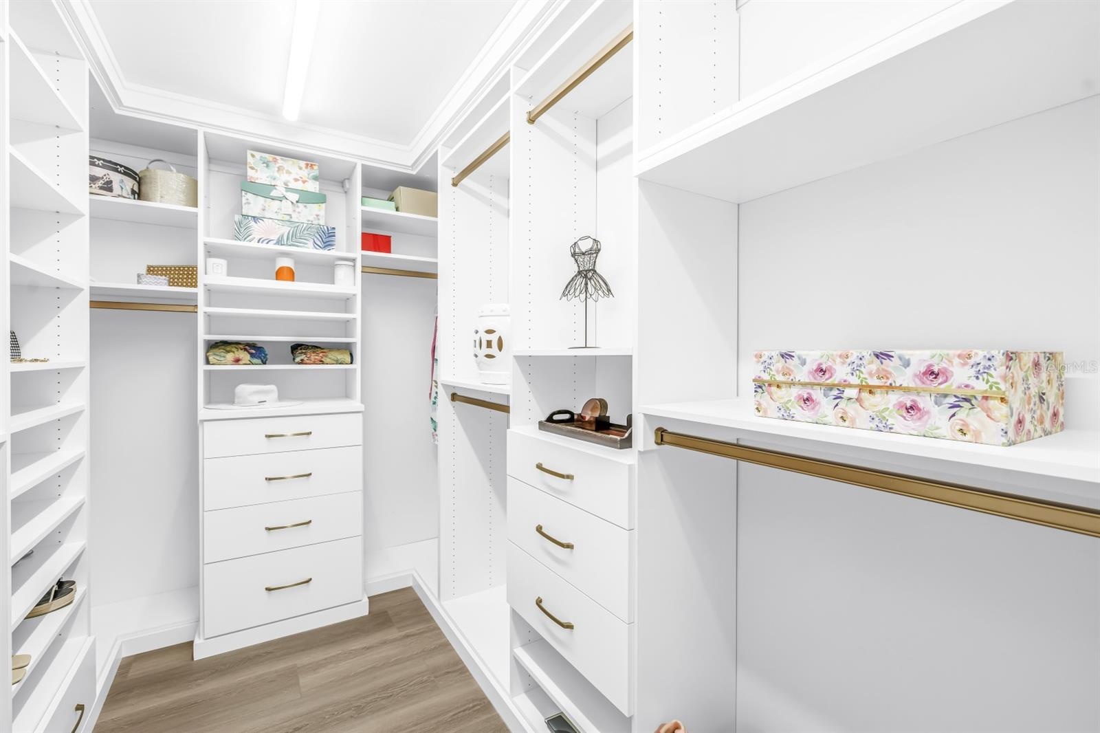 All Bedrooms Feature Custom California Closets