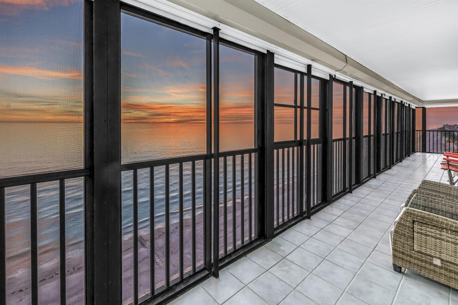 Nature’s finest artwork, unveiled nightly from your own private vantage point
