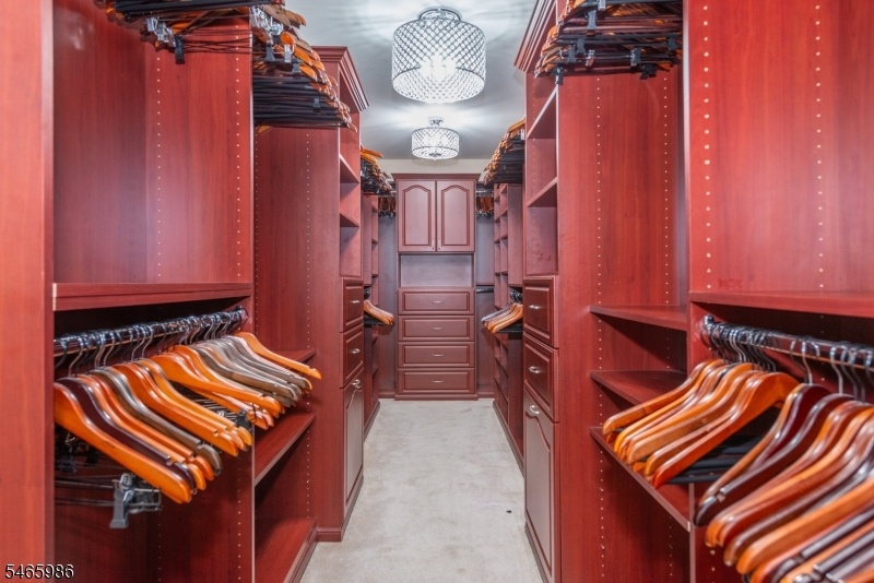 Primary walk-in closet
