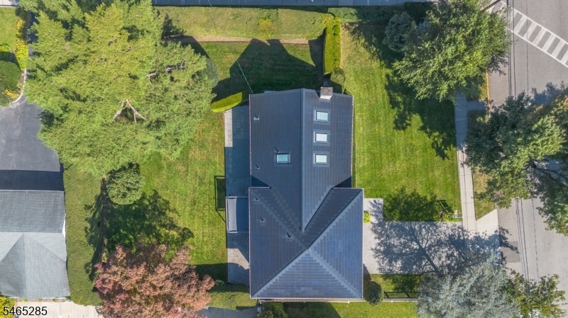 Overhead shot of both lots