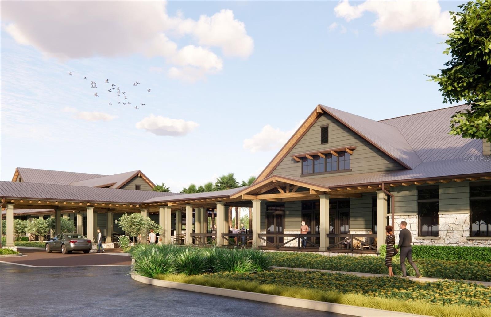 Clubhouse Rendering
