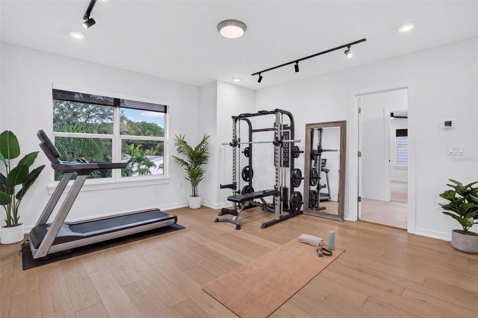 Loft-Workout Area on the Second Floor.