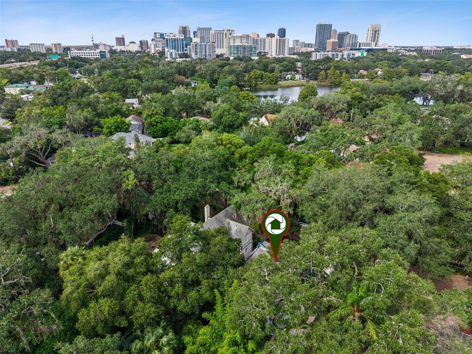 View towards downtown Orlando