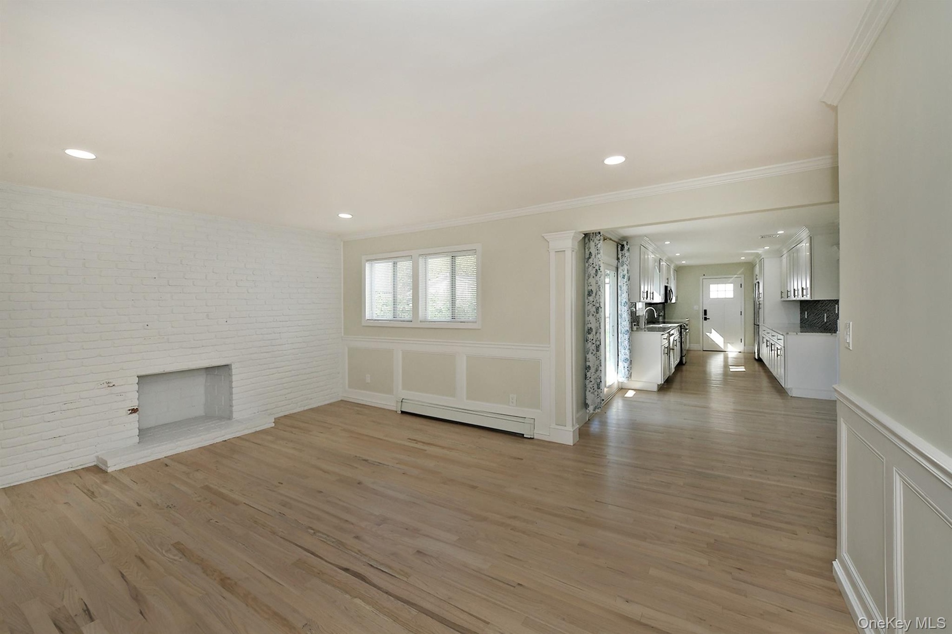 With Fireplace