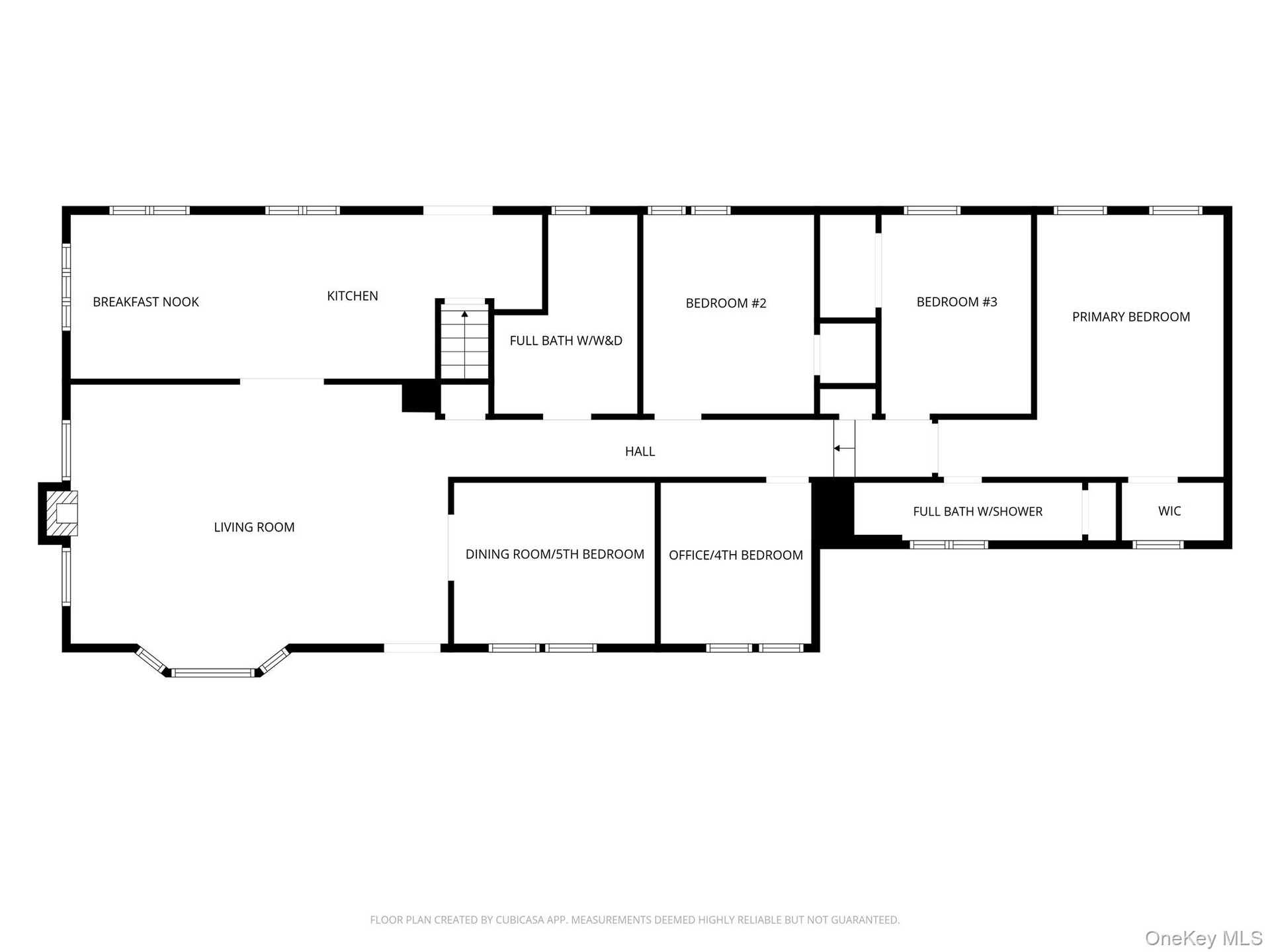 Main level floor plan.