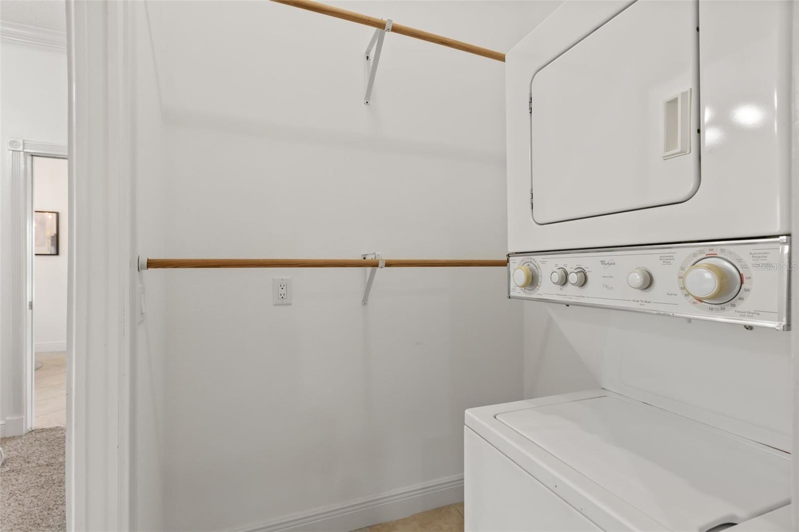 In-Law Suite 2 Closet with Laundry