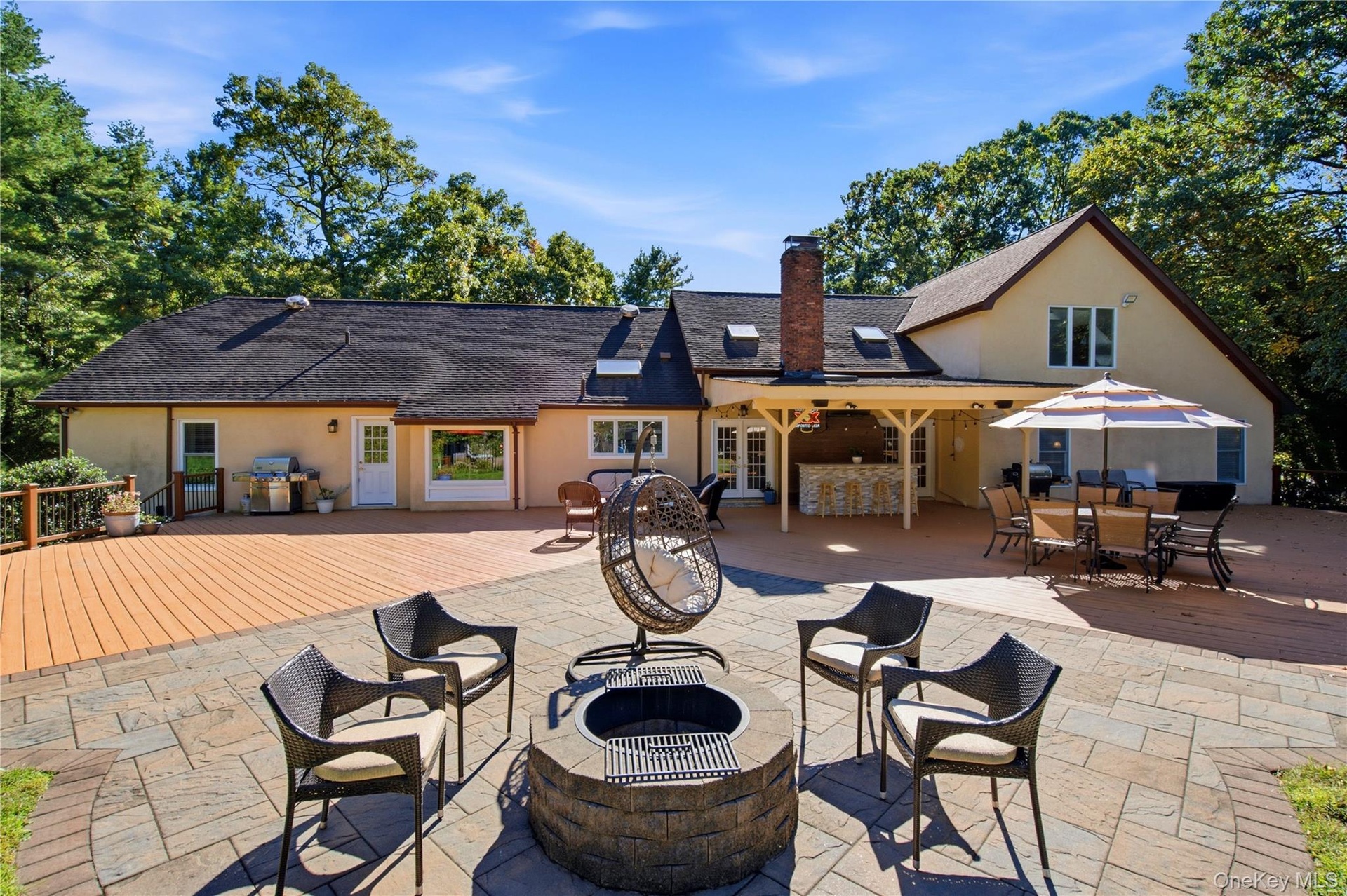 With Firepit