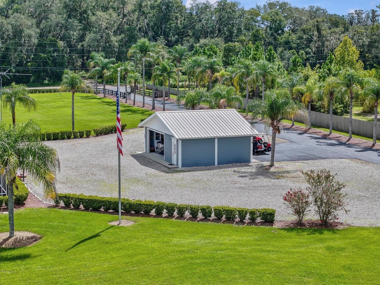 3 Car Detached Garage