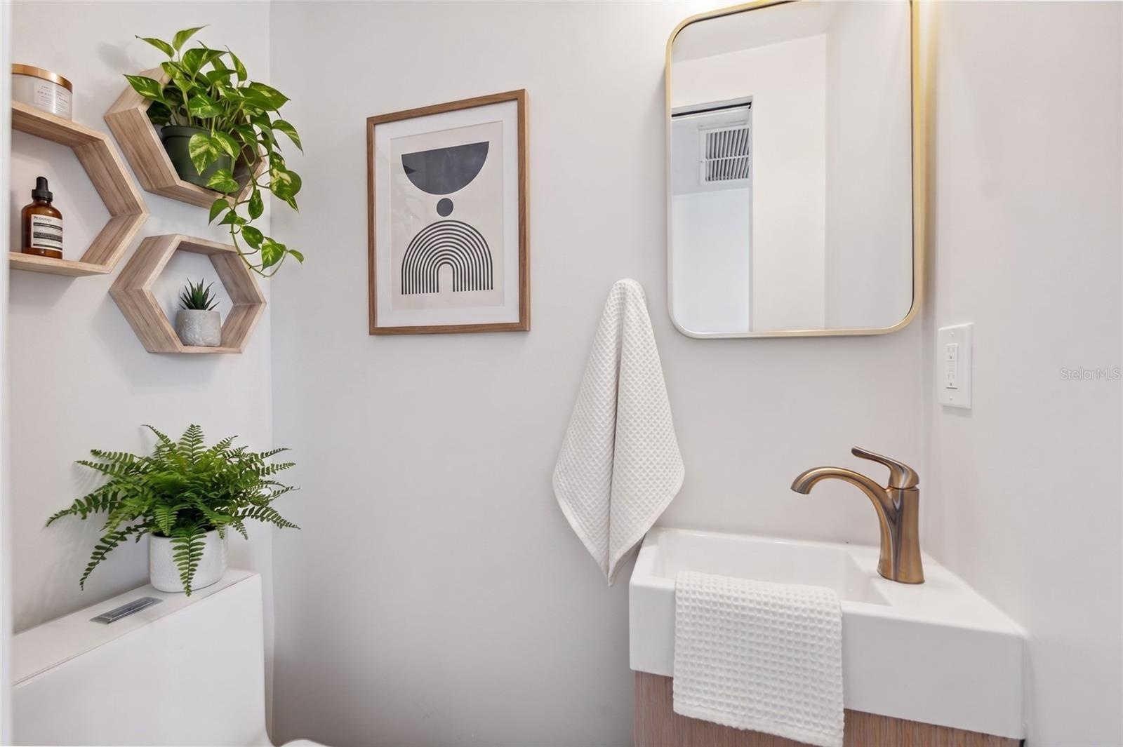half bathroom