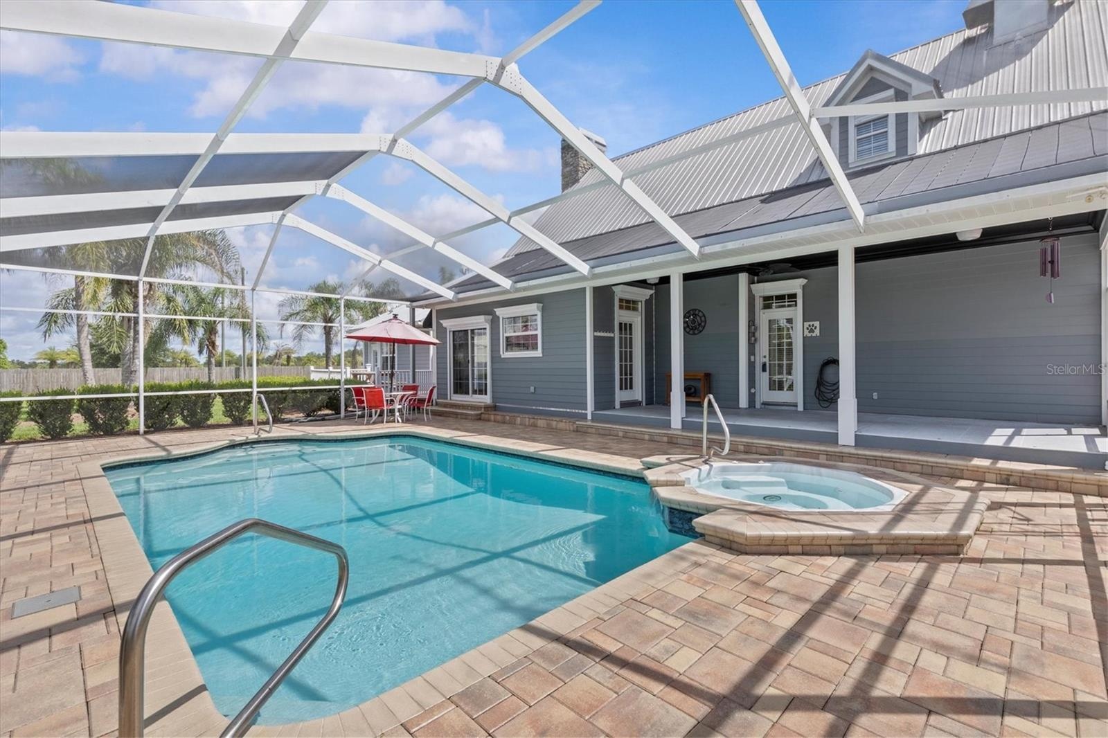 Solar Heated Pool & Spa
