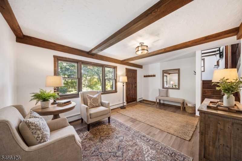 living room staged