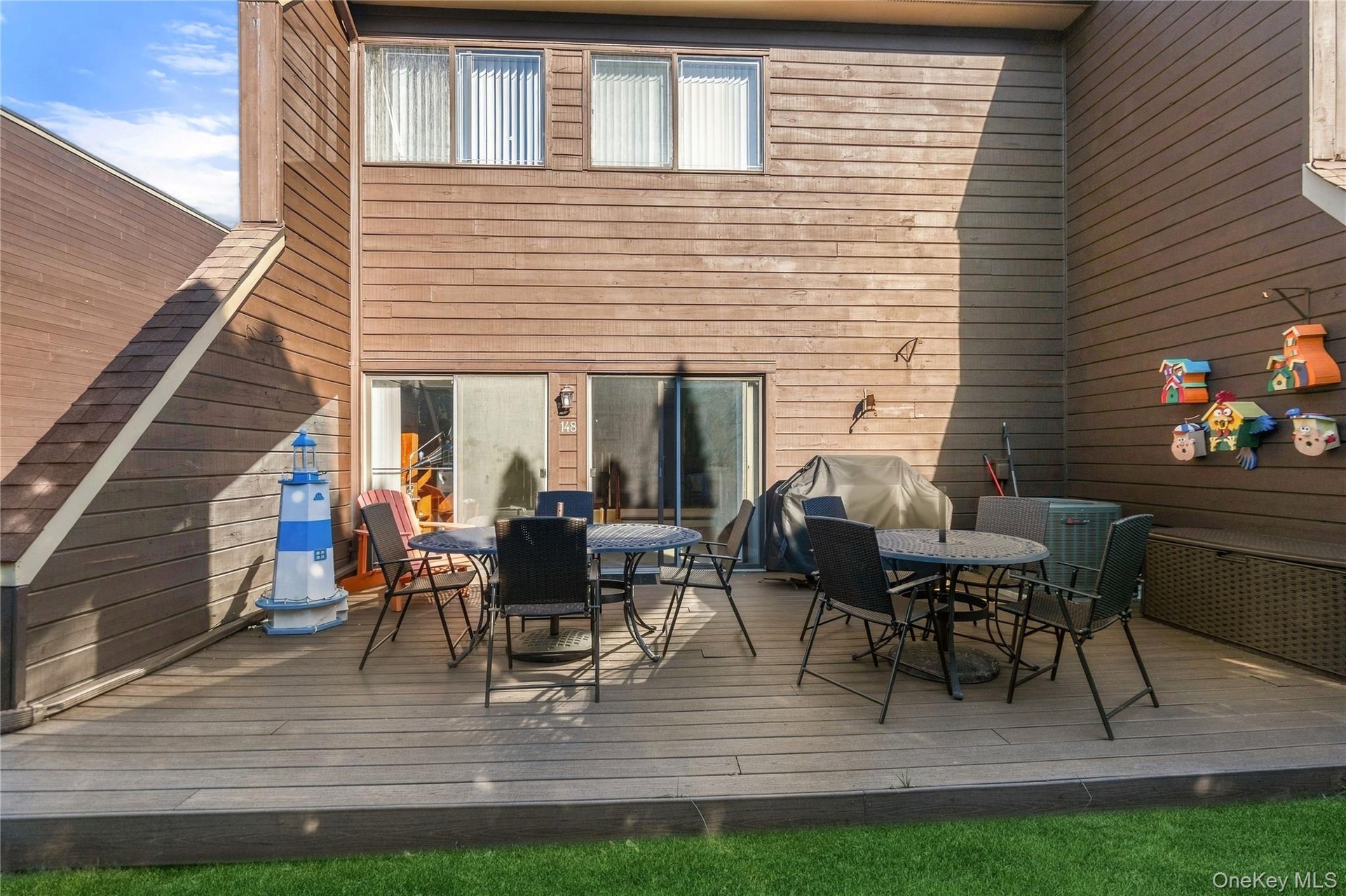 Backyard Large Trex Deck For BBQ's & Entertaining With Family & Friends!