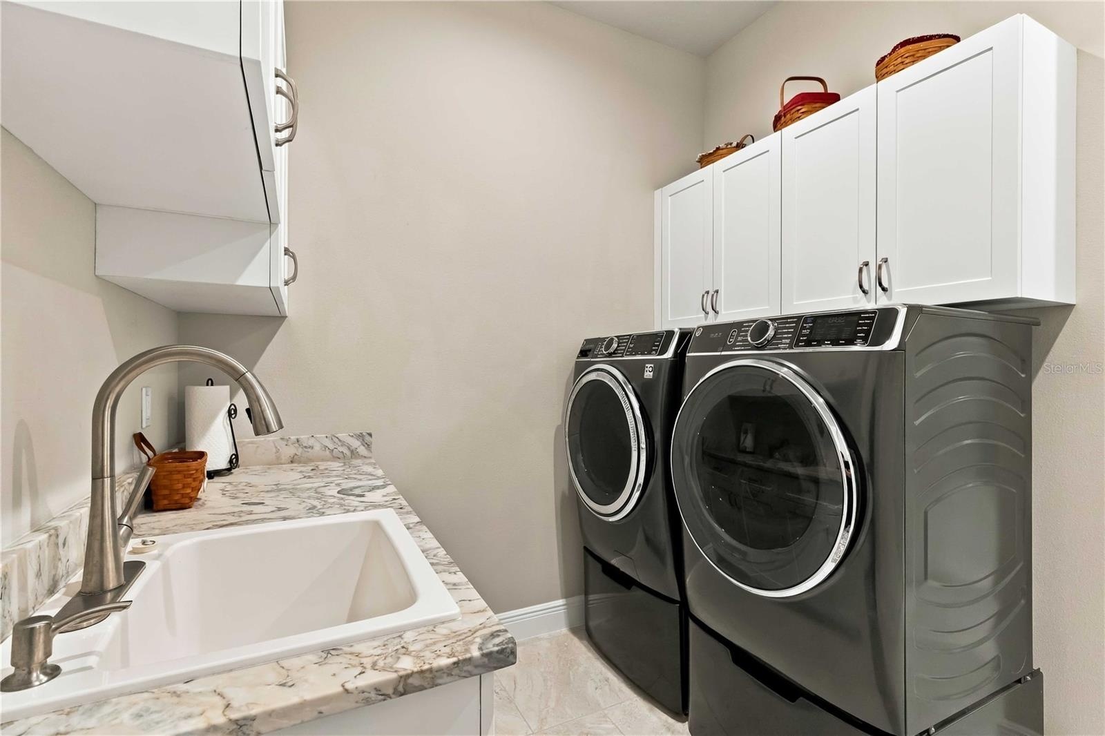 Functional Laundry Room with Plenty of Storage