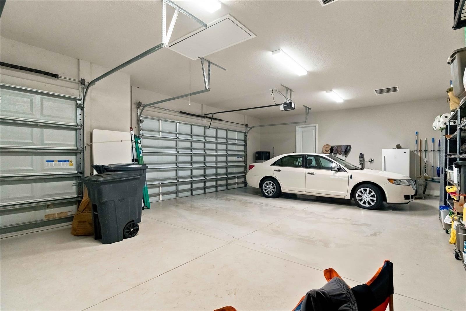Spacious 3-Car Garage