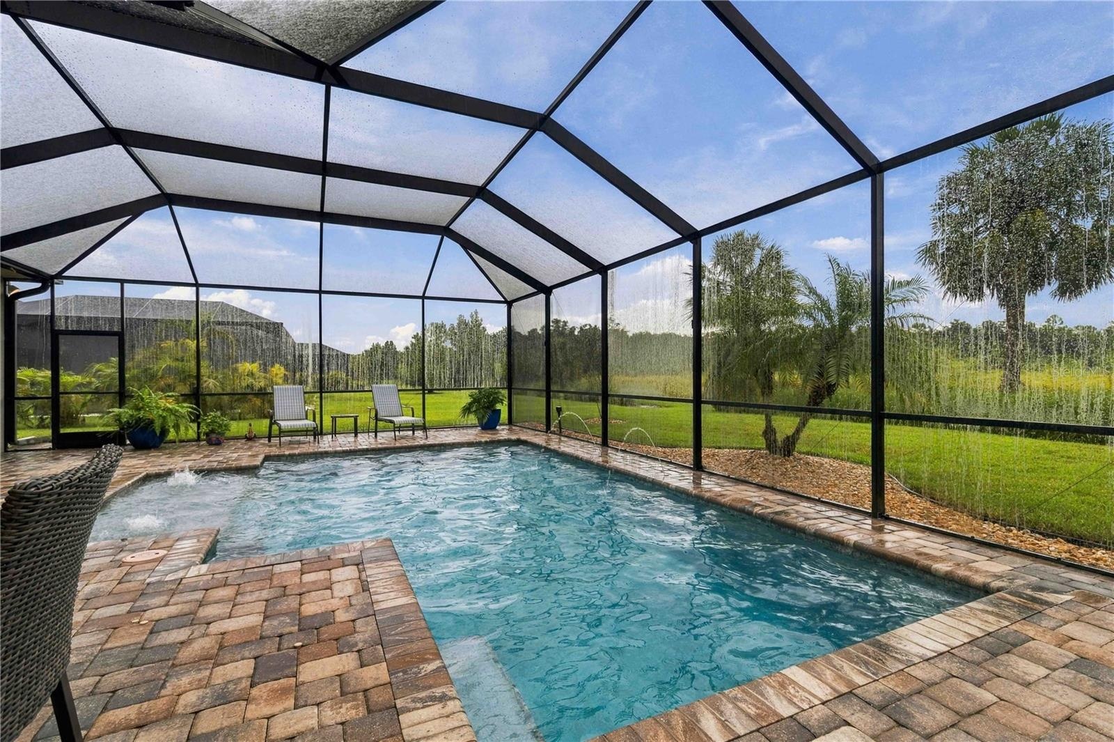 Solar-Heated Pool for Year-Round Enjoyment