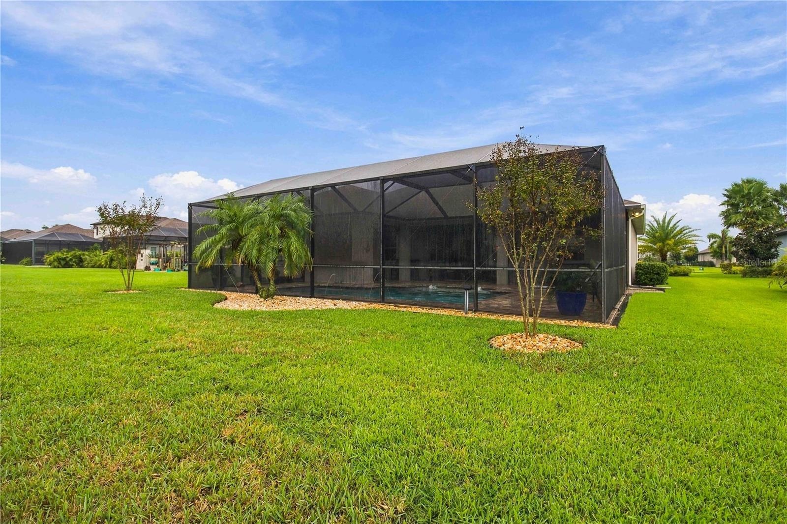 Generous Backyard Space