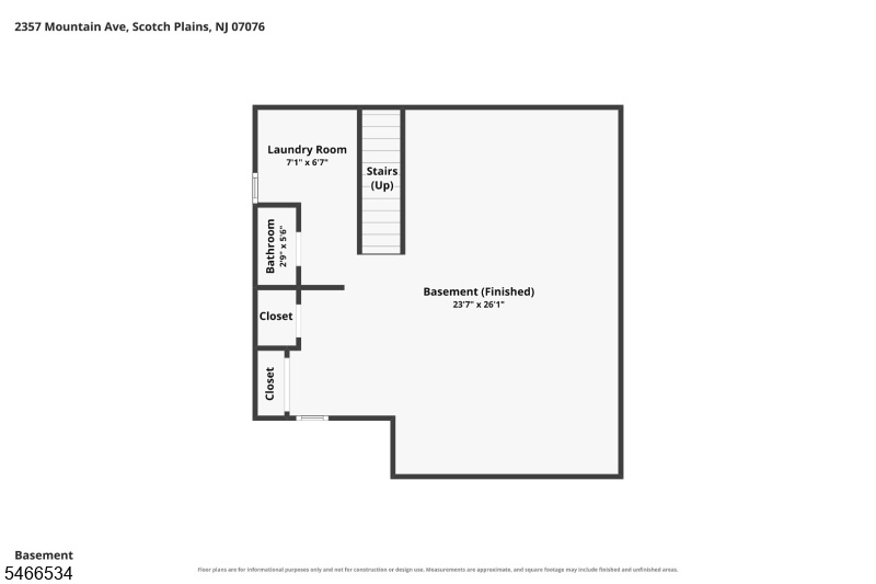 Basement Floor Plan