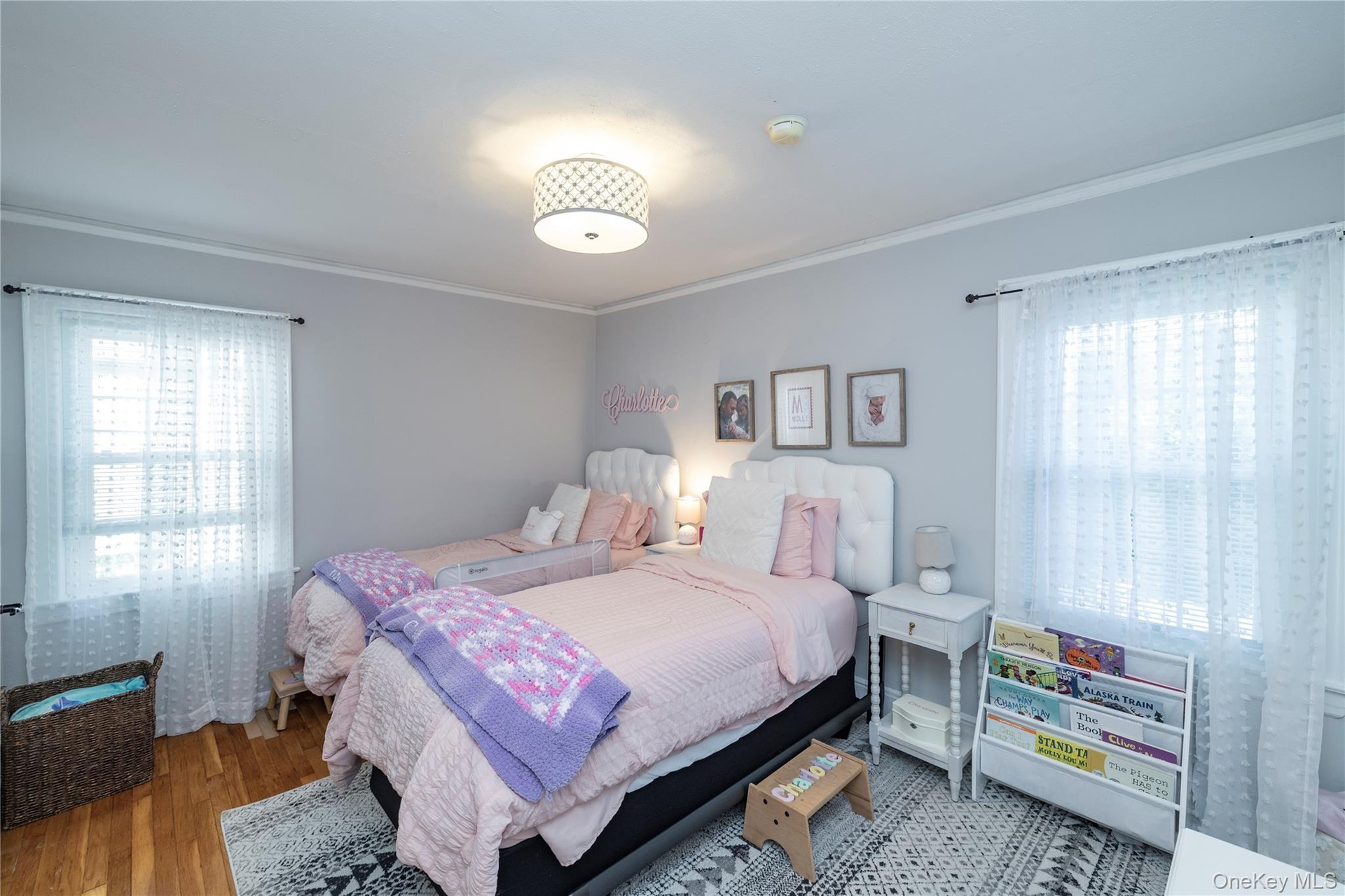Beautiful windows & large closet